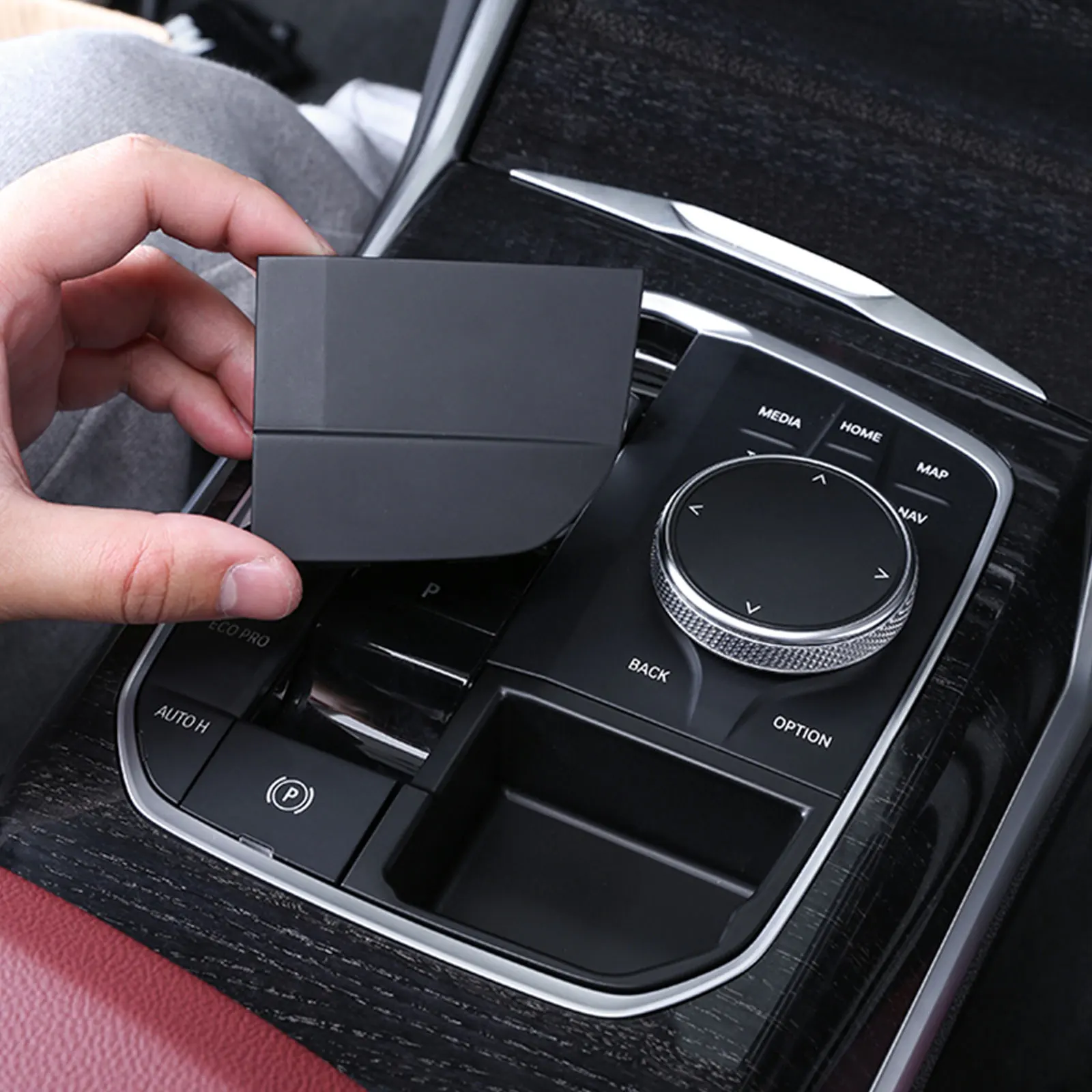 Коробка для хранения левых водительских автомобилей рычаг переключения передач