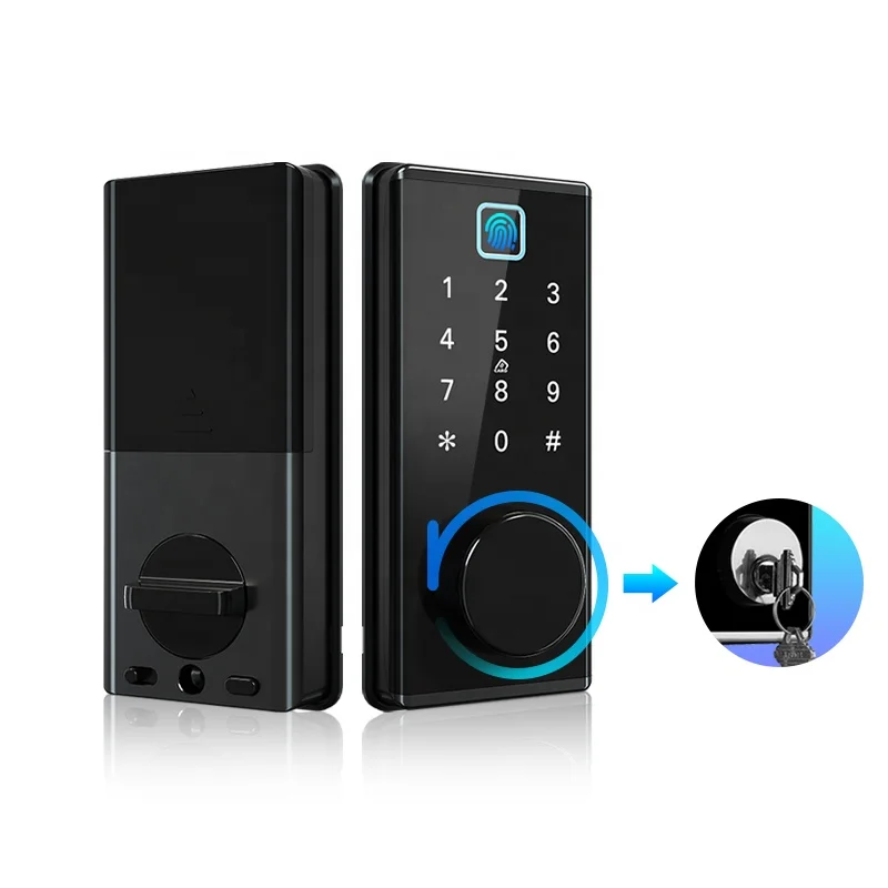 

2021 Best Selling Digital Door Lock with TTLOCK APP/ TTHOTEL System