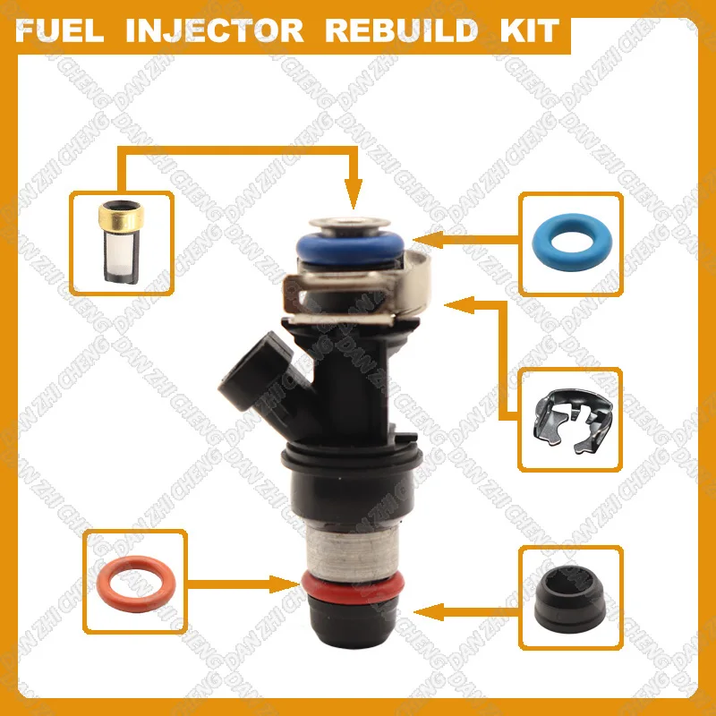 

Fuel Injectors Seals O-Ring Repair for 01-07 Chevy GMC Cadillac 4.8L 5.3L 6.0L 17113553 25317628 25320288