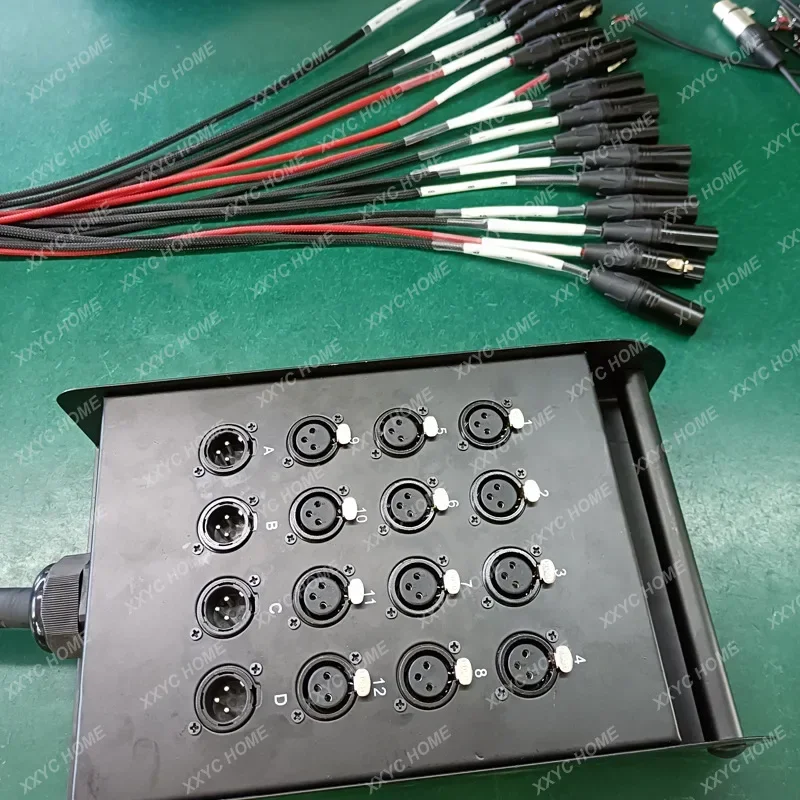 8/12/16/24/28/32 30M Распределительная коробка Canon Многоканальный сценический кабель