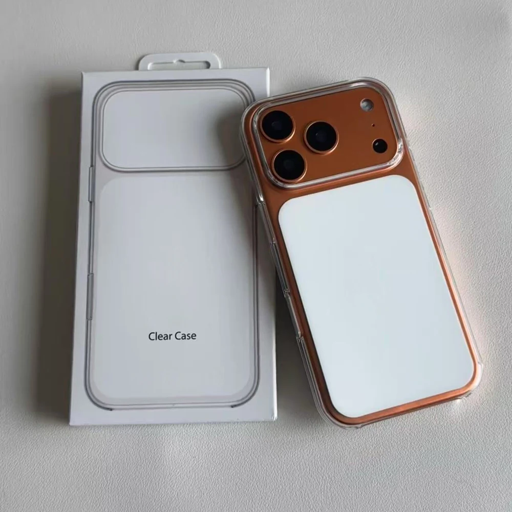 Фото Подходит для iPhone 17 Pro Max iPhone 16, совместим с магнитными кнопками MagSafe, 15 задних панелей, 14 задних панелей плюс, полузакрытая 13 №1
