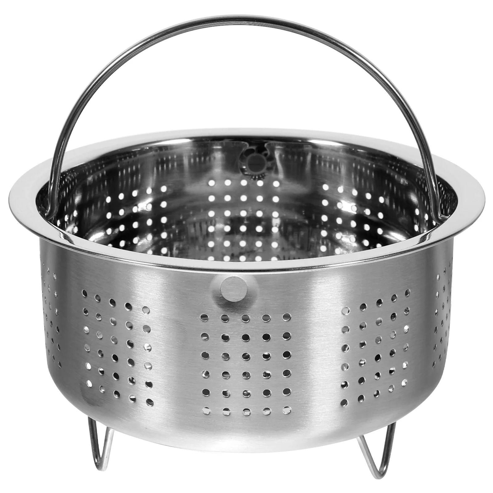 

Steamer Stand Steaming Basket with Handle Metal Steamer Rack Rice Cooker Steamer Insert for Home