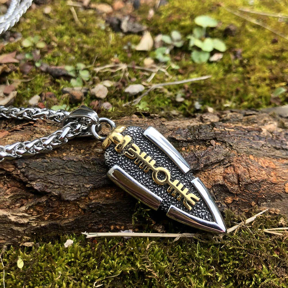 Odin's Spear Valknut Gungnir колье с кулоном в стиле викингов для мужчин руничным символом