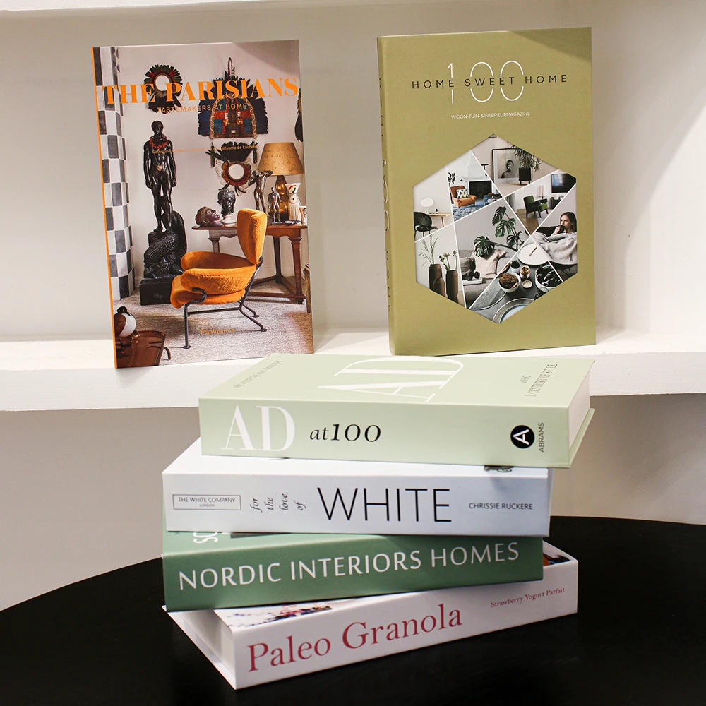 

Beautiful Desktop Decoration Modern Fake Book Decoration Living Room Fashion Book Home Decoration Model Room Study Soft