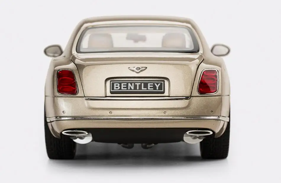 Новинка 1:18 для Rastar Bentley Mulsanne 2017 литая металлическая Модель автомобиля игрушки