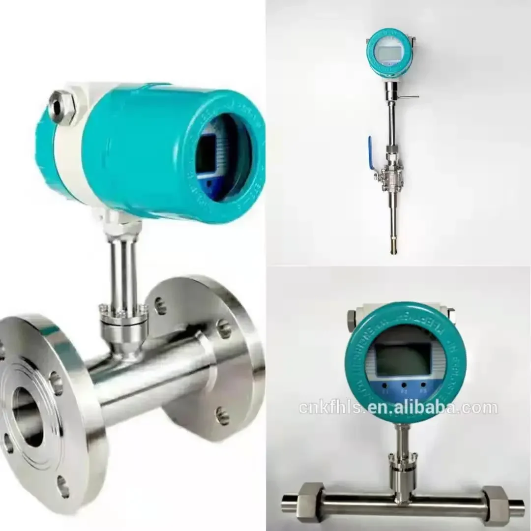 

Stainless Steel Hart Lcd Display Natural Gas Steam Thermal Mass Gas Flowmeter