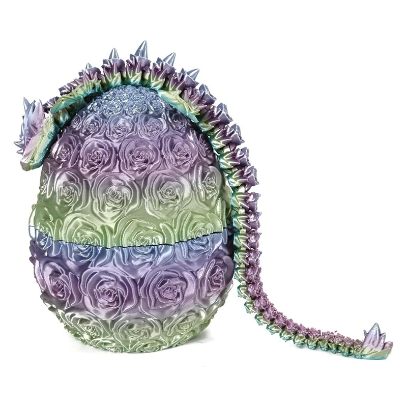 Подарок на день матери-яйцо из розового дракона с 3D рисунком яйцо подарок для