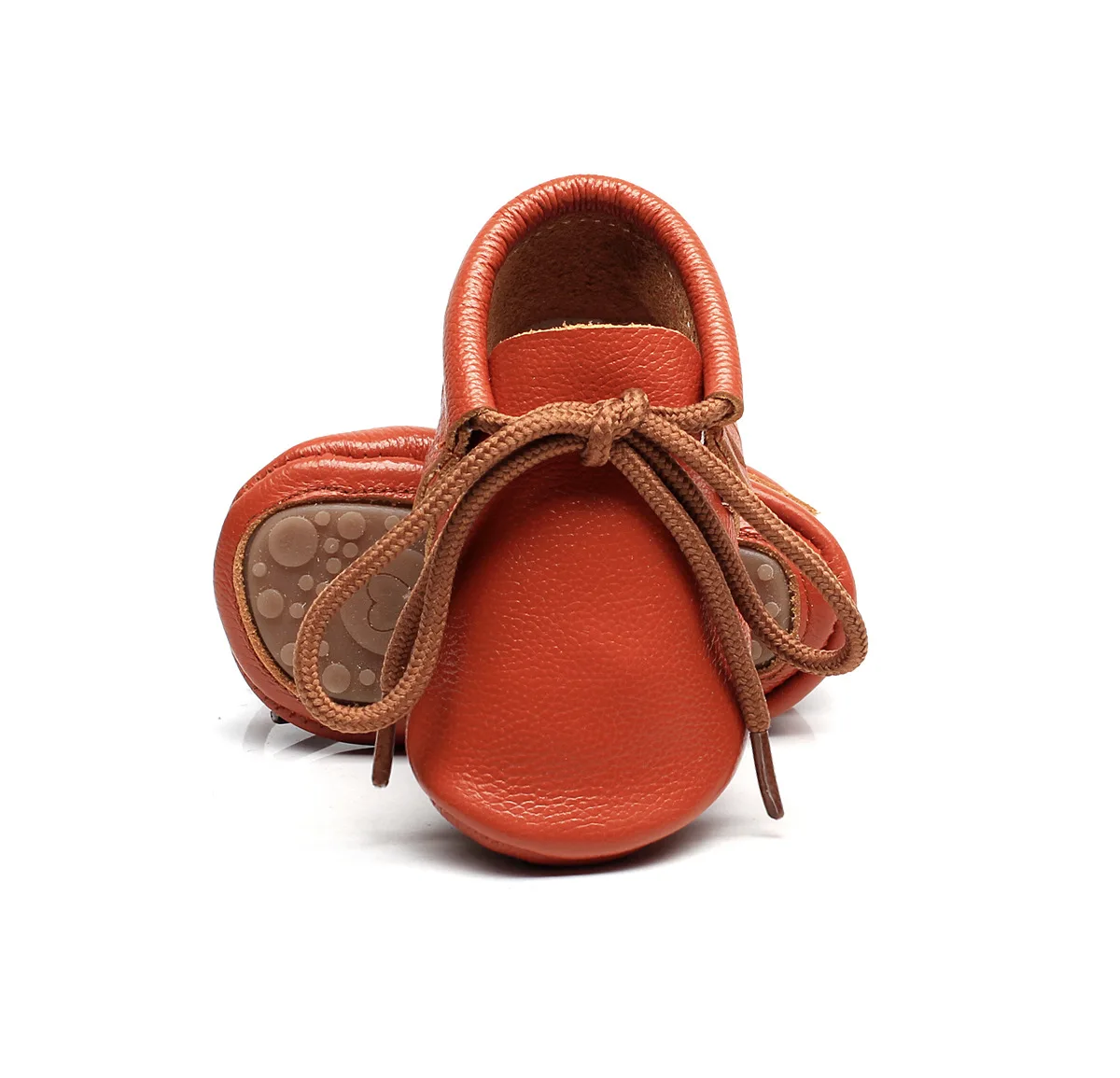 

New European and American Style Genuine Leather Baby Moccasins Solid Color Toddler First Walkers Crib Shoes Bebe Tooties