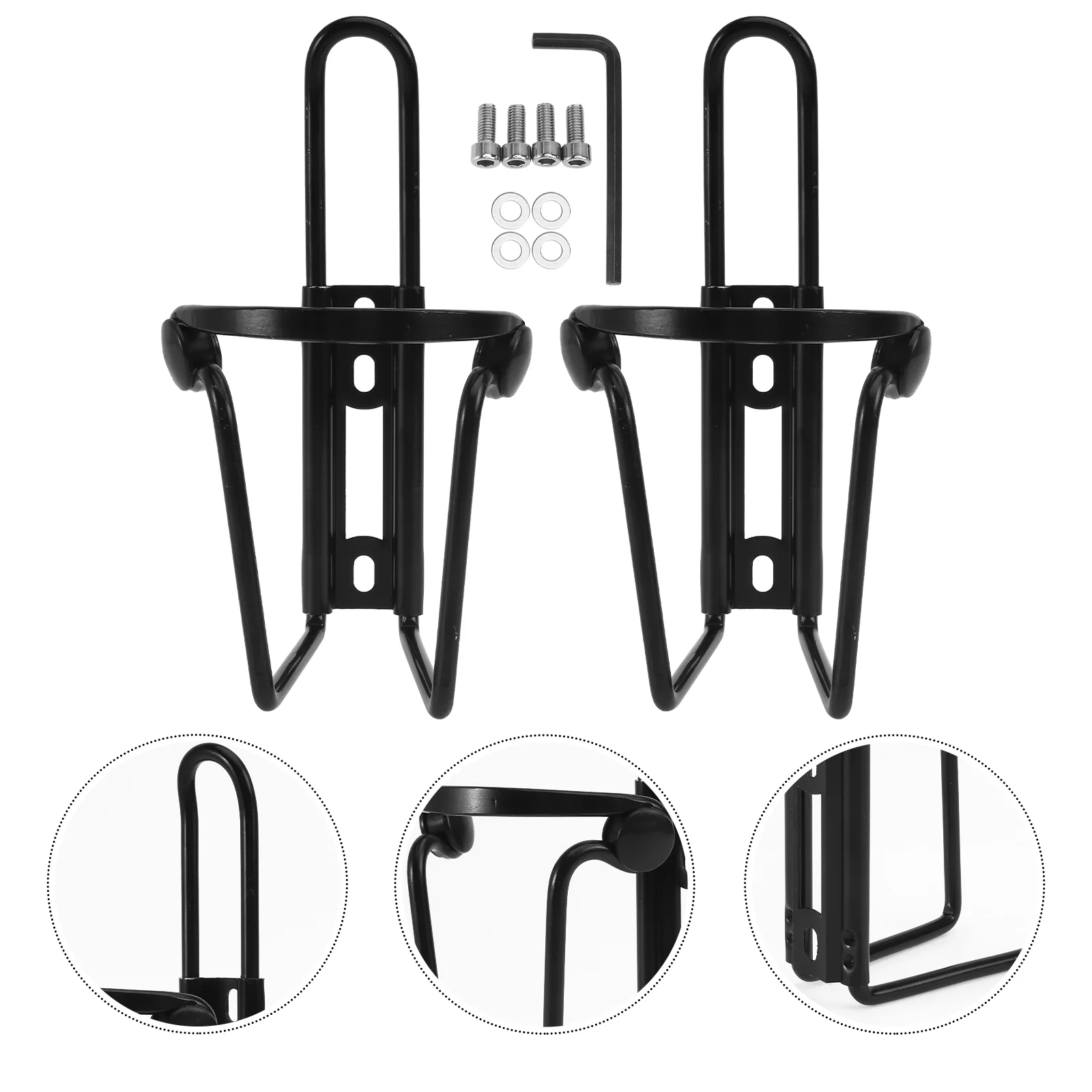 

Bottle Water Holder Motorcycle Cage Bike Drink Holders Bracket Rack Lightweight Cycling Screws Mount Alloy Aluminum Cages