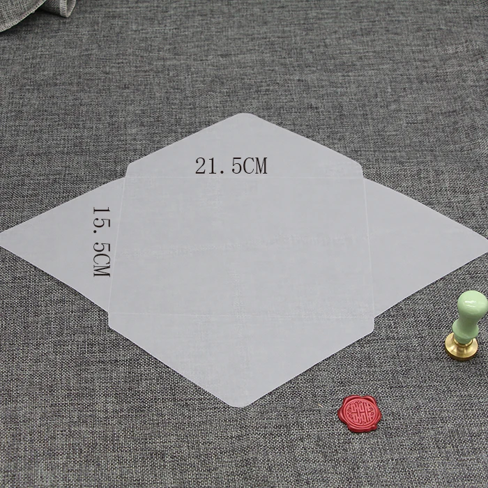 

Полупрозрачные бумажные конверты CRANEKEY 185