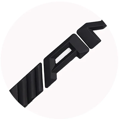 Индивидуальная эмблема AMG 3D наклейка на крышку багажника автомобиля Эмблема Для