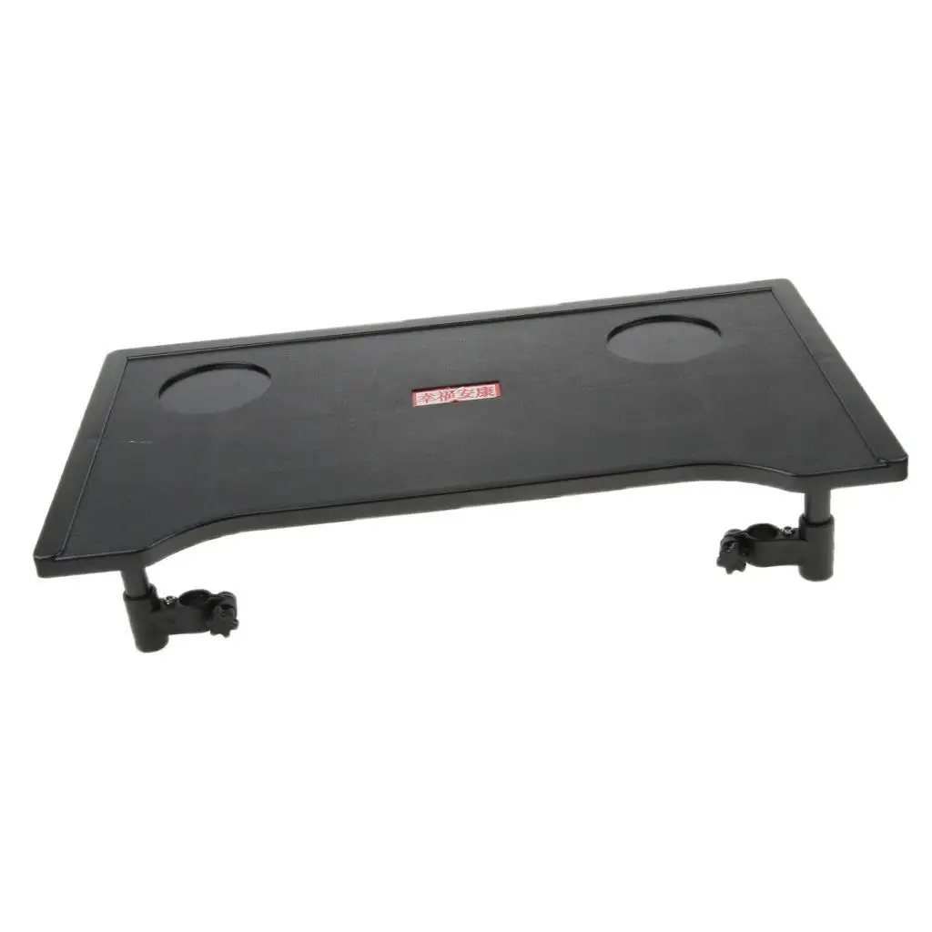 

Elderly Plastic Removable Wheelchair Lap Tray Eating Reading Table Desk .