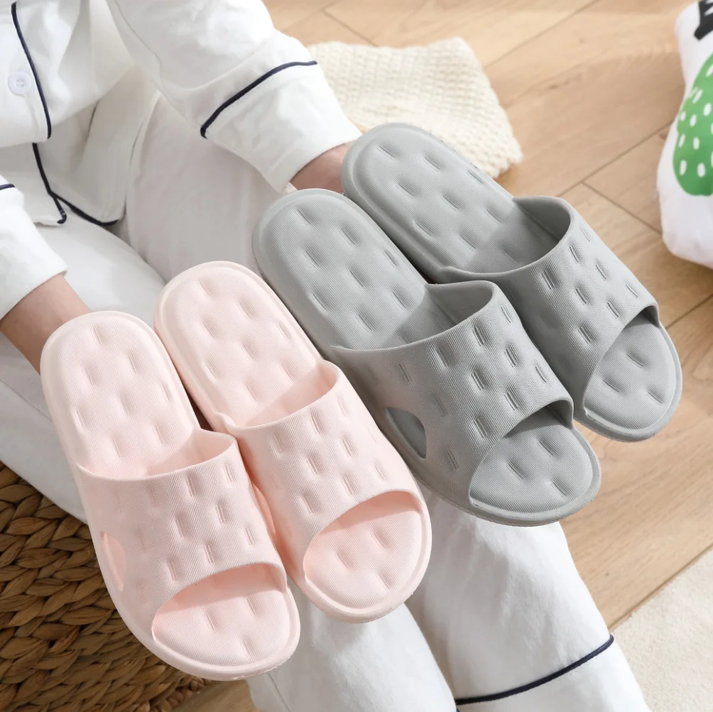 

Шлепанцы унисекс из ЭВА, мягкая подошва, нескользясветильник, минималистичные, однотонные, для мужчин и женщин, летние комнатные тапочки