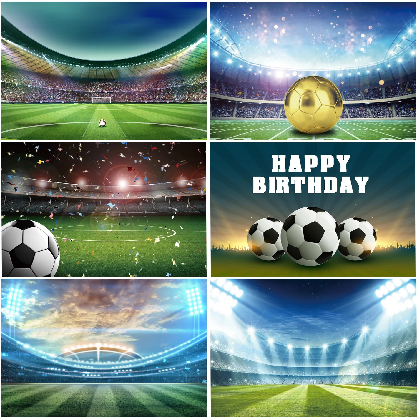 

Футбол, спорт, зеленая трава, прожектор для мальчиков, день рождения, Фотофон для студии