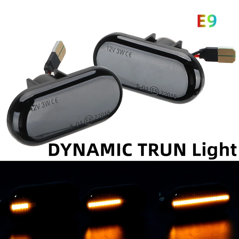 

2pcs LED Car Dynamic Side Marker Signal Lamp For Renault Megane 1 ,Clio1, 2 ,KANGOO ESPACE Dacia Duster Dokker Lodgy Smart 453