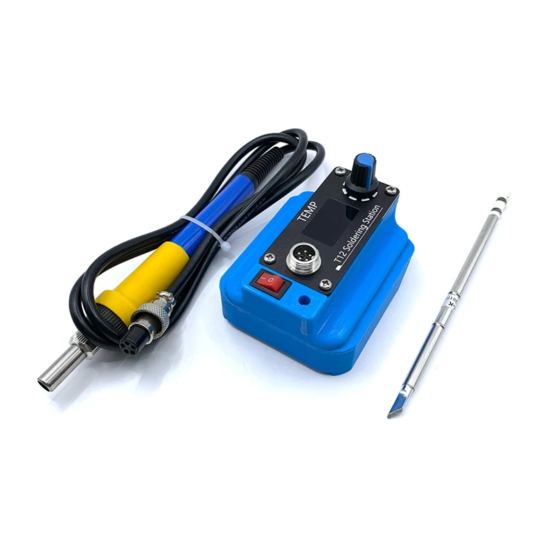

Cordless Soldering Iron Station Electric Solder Without Power 70W T12 For Battery