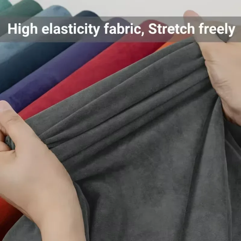 Размера плюс черный самоклеящийся замшевый тканевый кожаный липкий эластичный