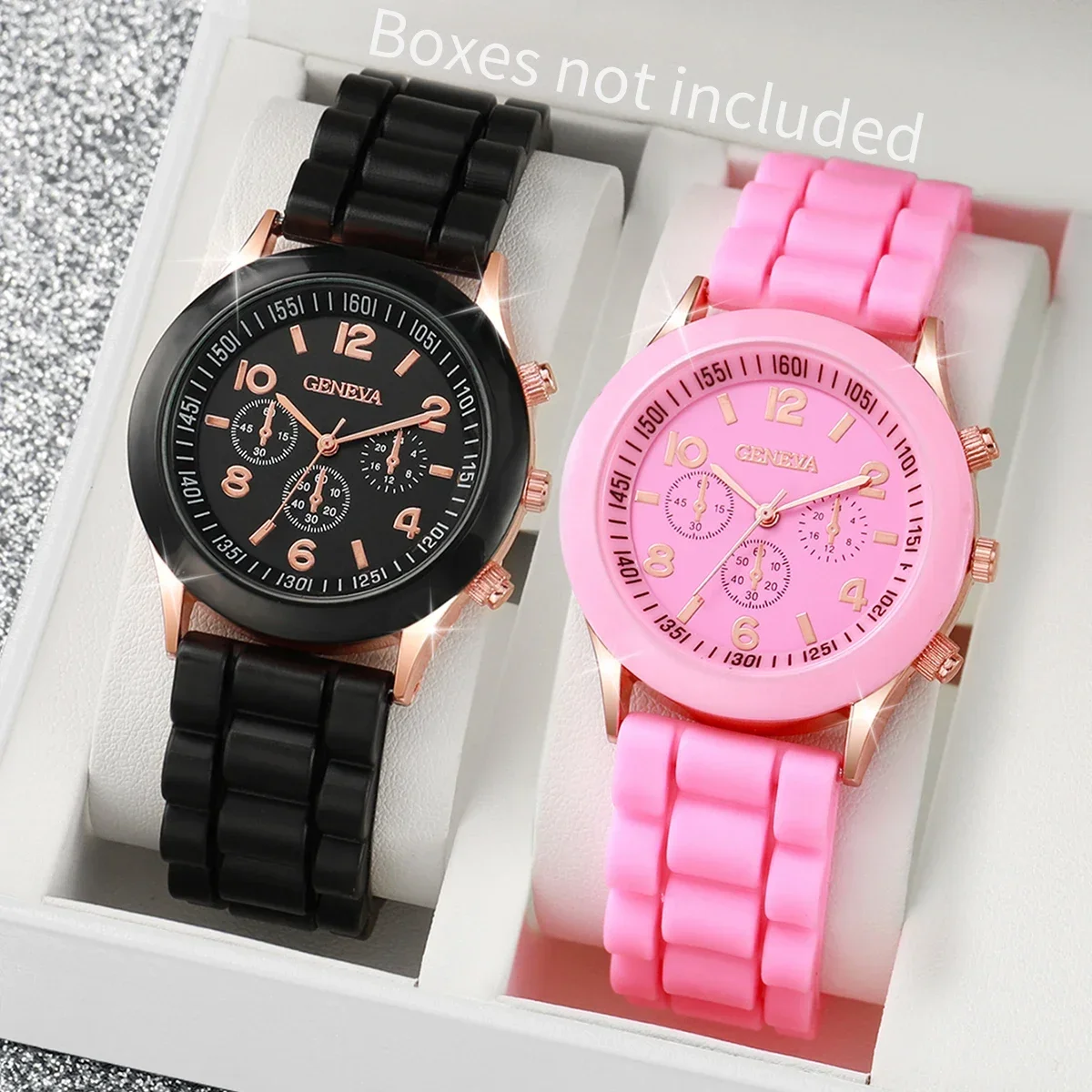 2 шт./комплект кварцевые часы