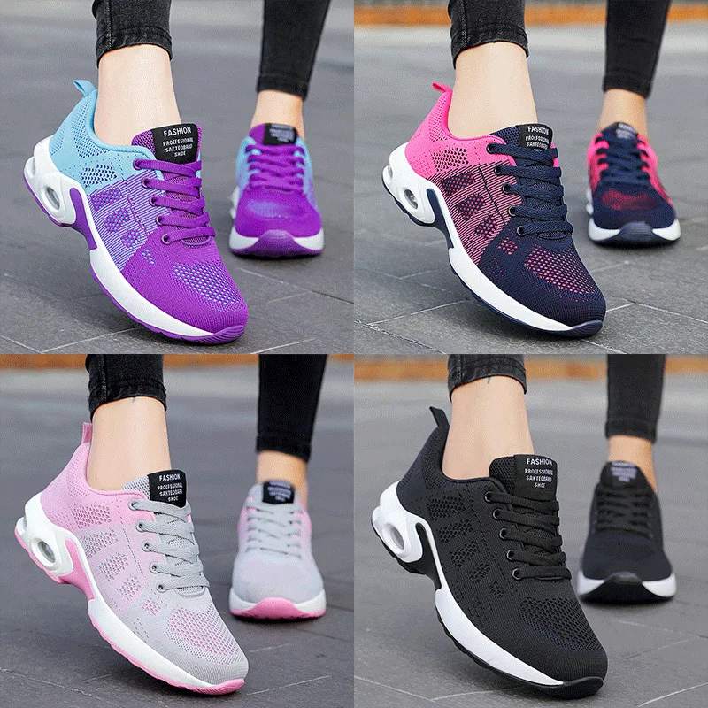 HKAZ-S New Women's Shoes Casual Sports Comfortable and Fashion Large Size Outdoor Four Seasons Flat Best Selling PVC Material