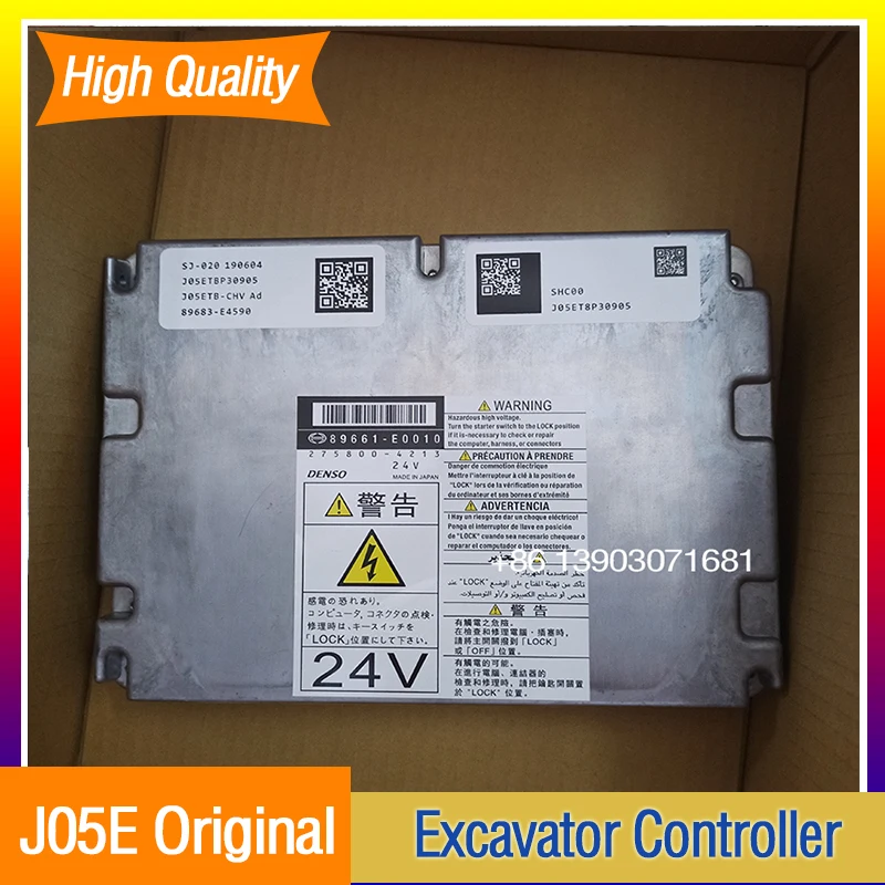 

Оригинальный Новый 89661-E0010 275800-4213 Kobelco SK200-8 контроллер двигателя экскаватора с программой J05E