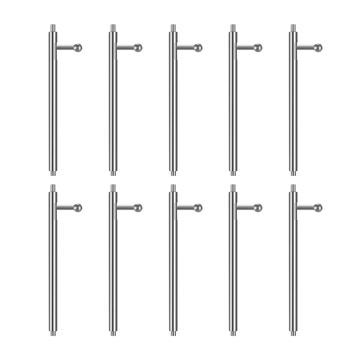 

UKCOCO 10pcs Quick Release Spring Bars Watch Band Watch Strap Belts Diameter 15mm Replacement Strap Link