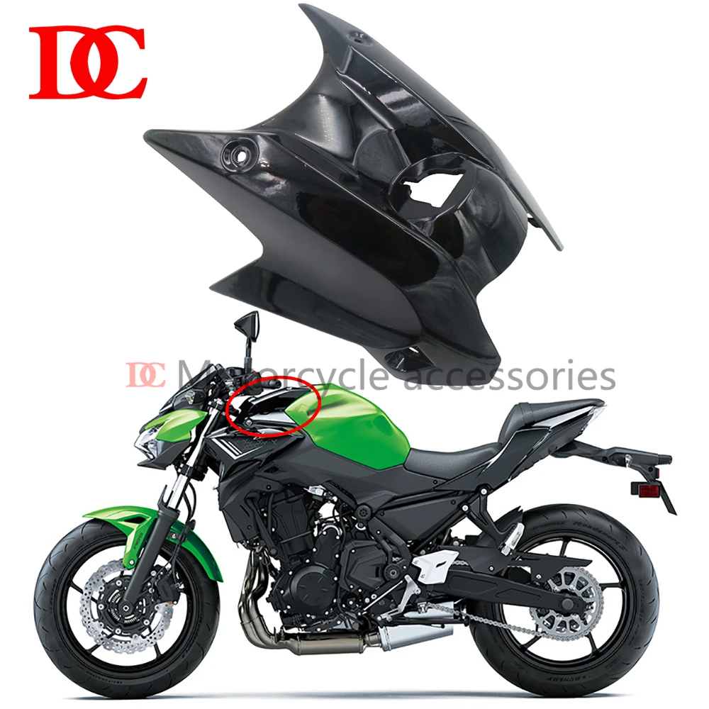 

For Kawasaki Ninja 650 ER6F Z650 2017 2018 2019 2020 2021 Keyhole Ignition Switch Lock Cover Fuel Tank Front Partial Fairing
