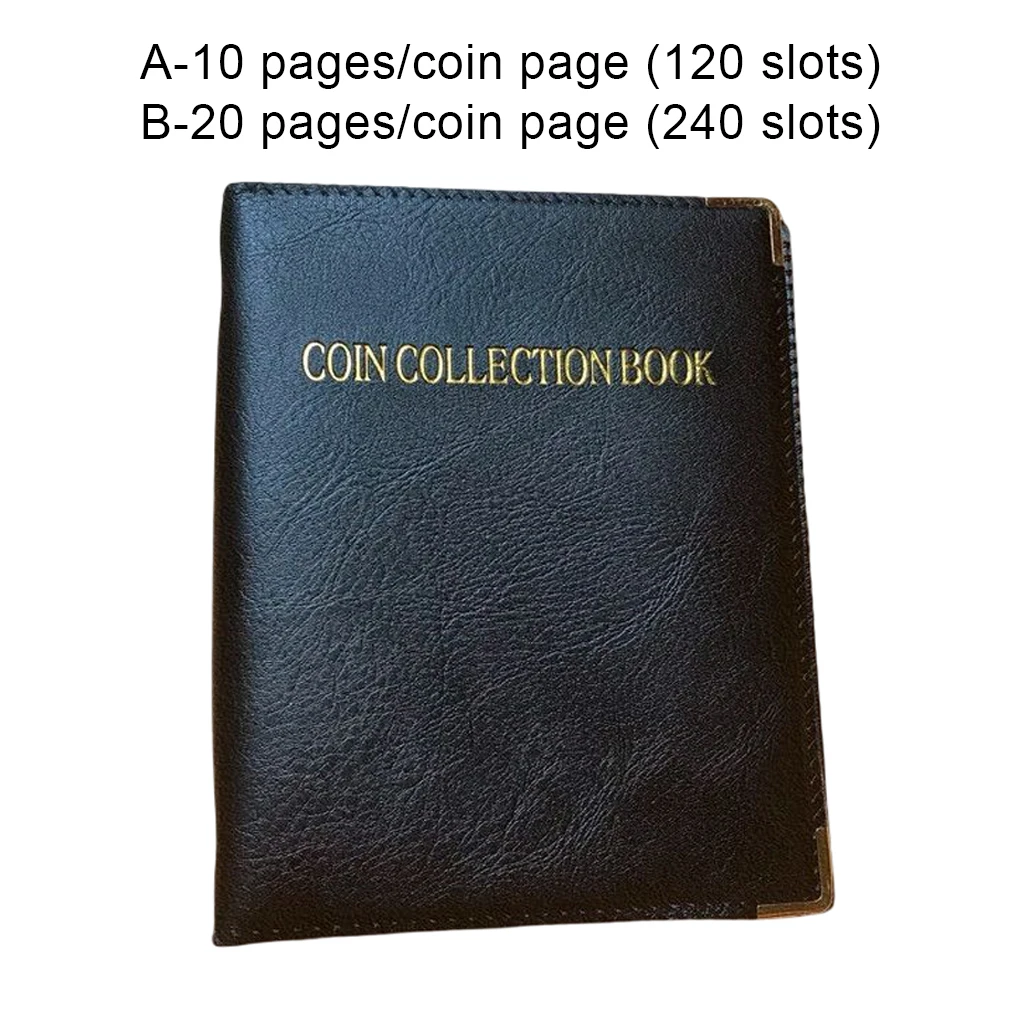 

Портативный альбом для хранения монет 4x4 см