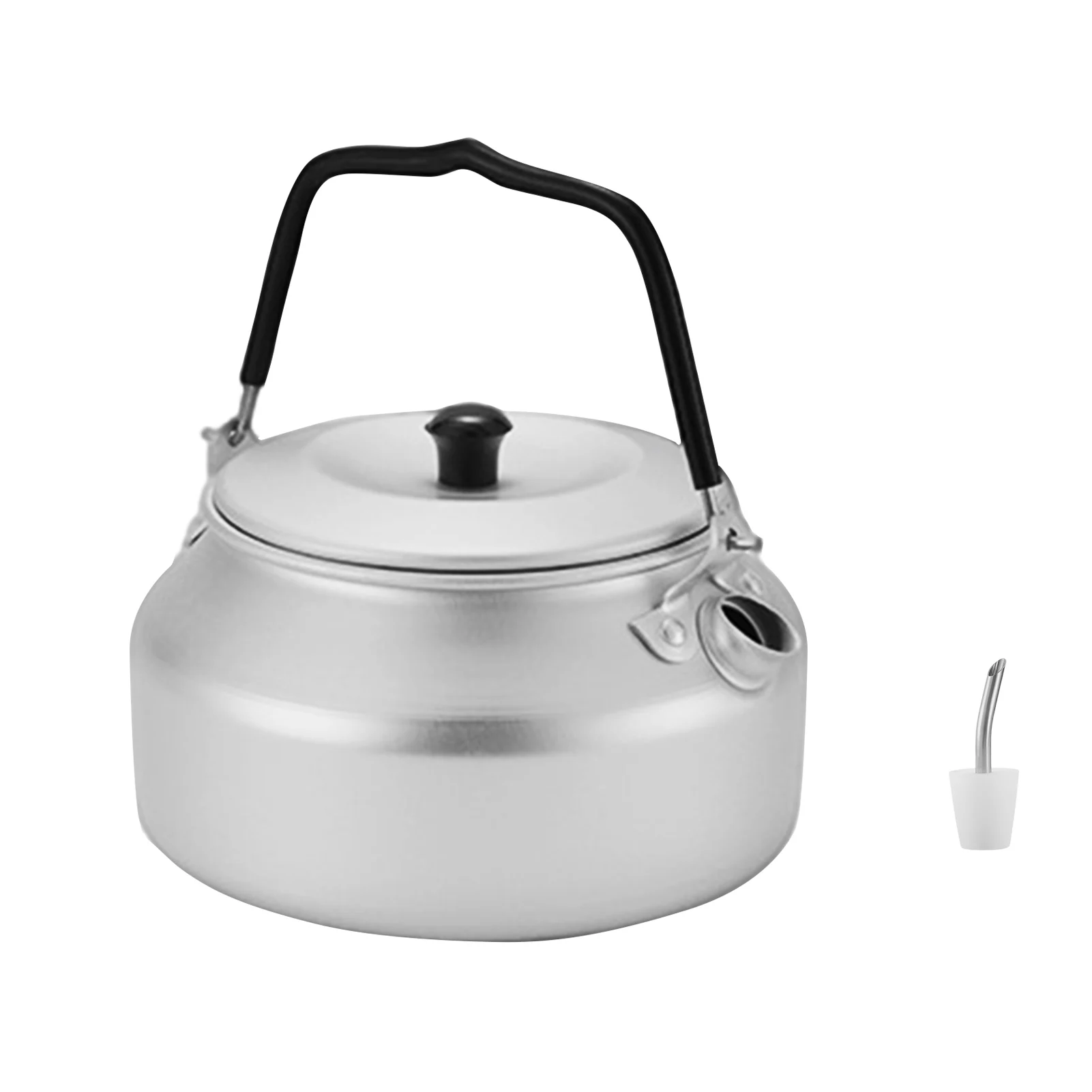 

Outdoor Camping Kettle Stainless Steel Cookware With Anti-Scalding Handle Portable Ultra-Light Outdoor Hiking Camping Picnicking