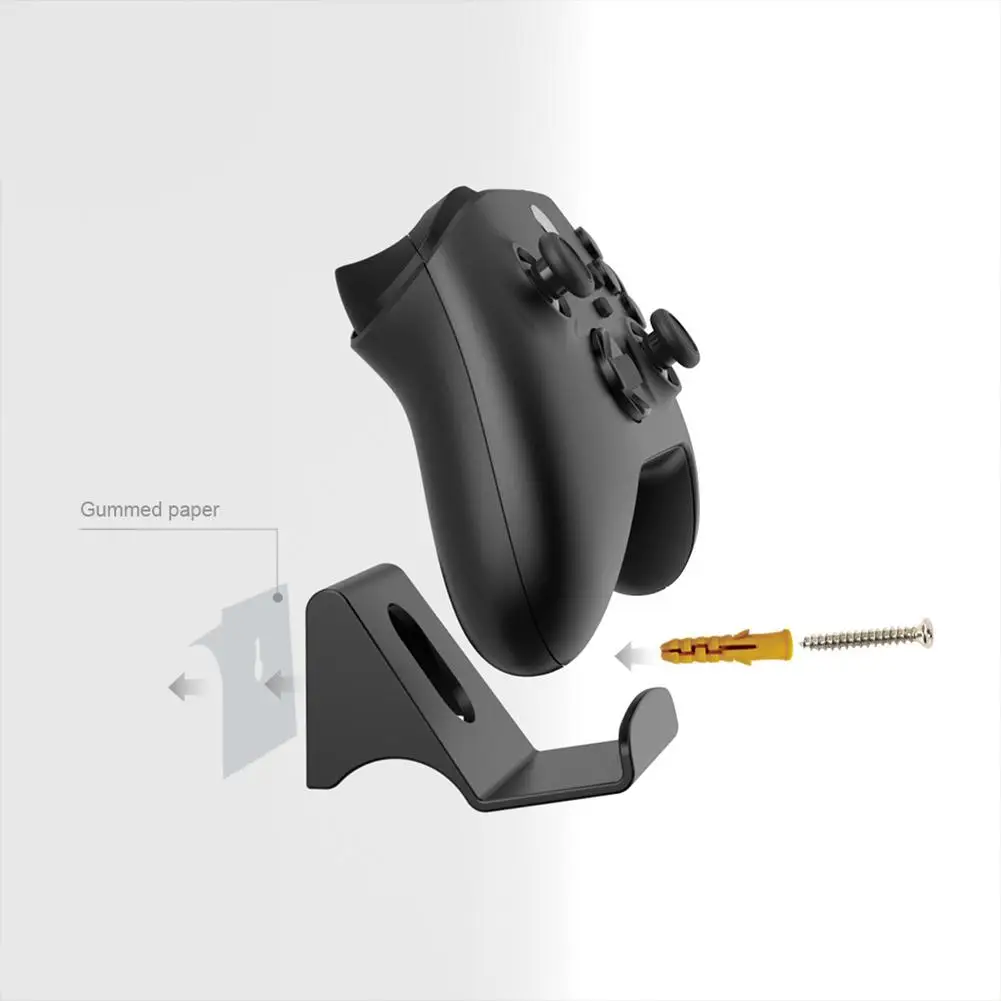 

Wall Hanging Bracket Game Handle Controller Headset Hook Hanger Universal Storage Shelf Holder Compatible For Ps5/Xbox/SwitchPro