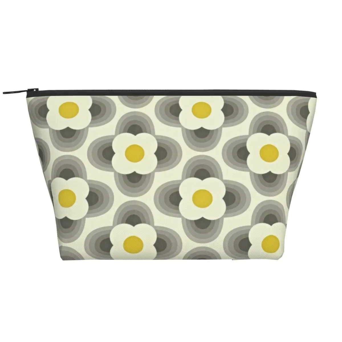 

Abstract Flowers Scandinavian Travel Toiletry Bag Women Geometric Orla Kiely Makeup Cosmetic Organizer Beauty Storage Dopp Kit