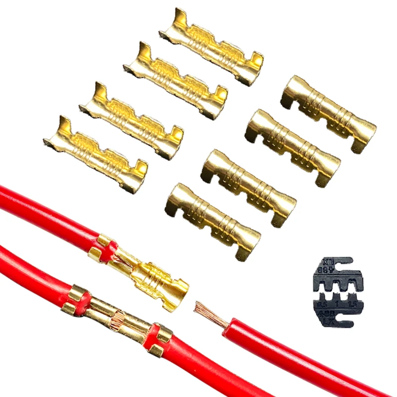 

50/100/200 шт. 53 U-образная 0, 3 мм2 Клеммная пластина, холодные вставки, соединители, холодная Клемма, клемма для мелких зубов