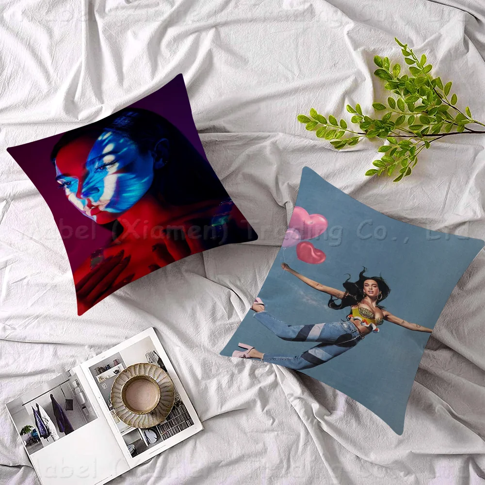 Певица D-Dua L-Lipas крутая наволочка Toon подарок чехол для подушки спальня домашний