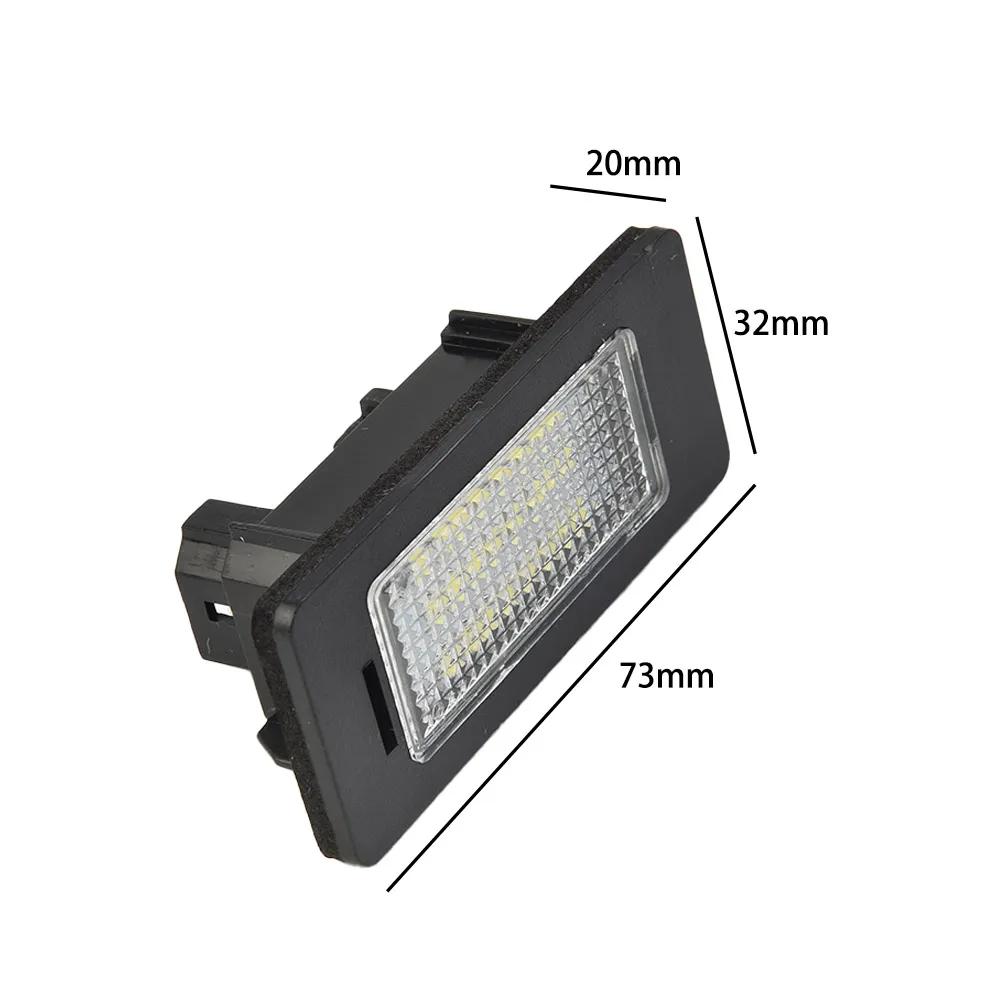 

Car License Plate Light DC 12V Plastic Replacement Auto Bulb For BMW X Series E71/E72 X6 2008-2014 Accessories