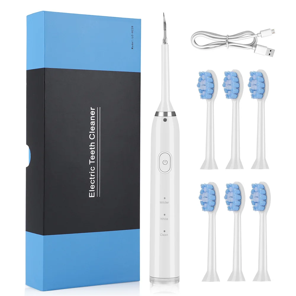 Электрический стоматологический аппарат для удаления пятен от зубного налета