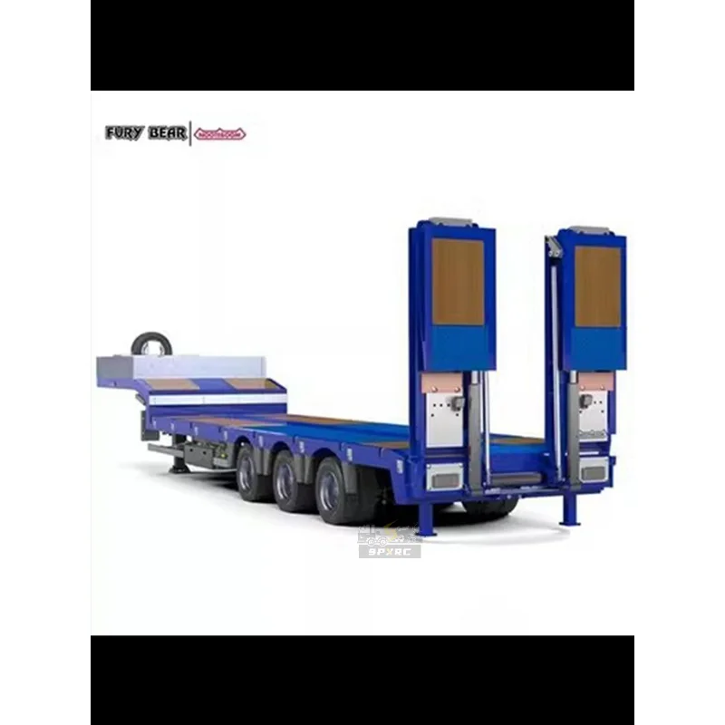 

Fury Bear Nooxion Osds 48-03 Series Engineering 3 Axle Trailer 1/14 For Tamiya Truck Model Electric Car Toy Boy Adult