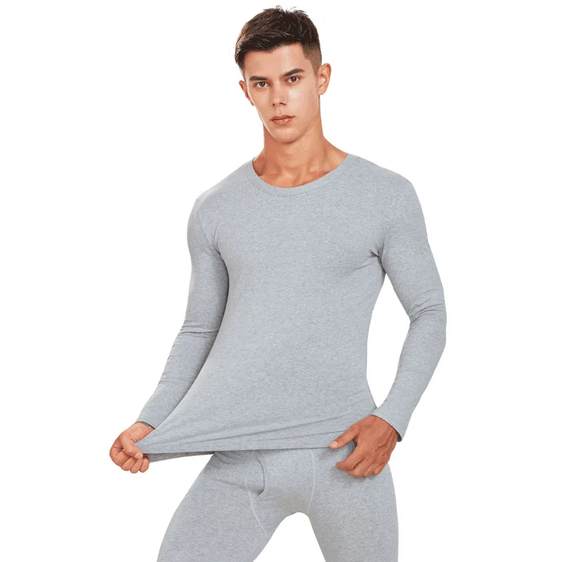 Thermal Underwear Set Men Winter Thermo Underwear Long Johns Autumn Warm Clothes Man Cotton Long Sleeve Thermal Undershirt Pants