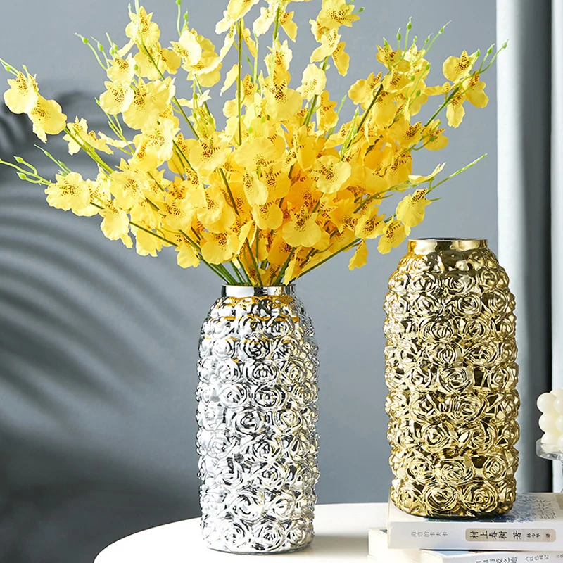 

Светильник лые Искусственные стеклянные вазы, Гидропонные цветы, Цветочная композиция из сухих цветов, украшения для гостиной в скандинавс...