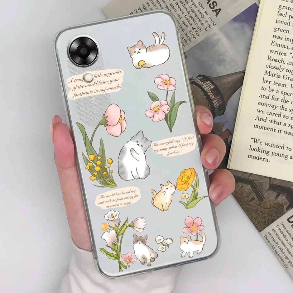 Ультратонкая задняя крышка для телефона Oppo A17k 4G