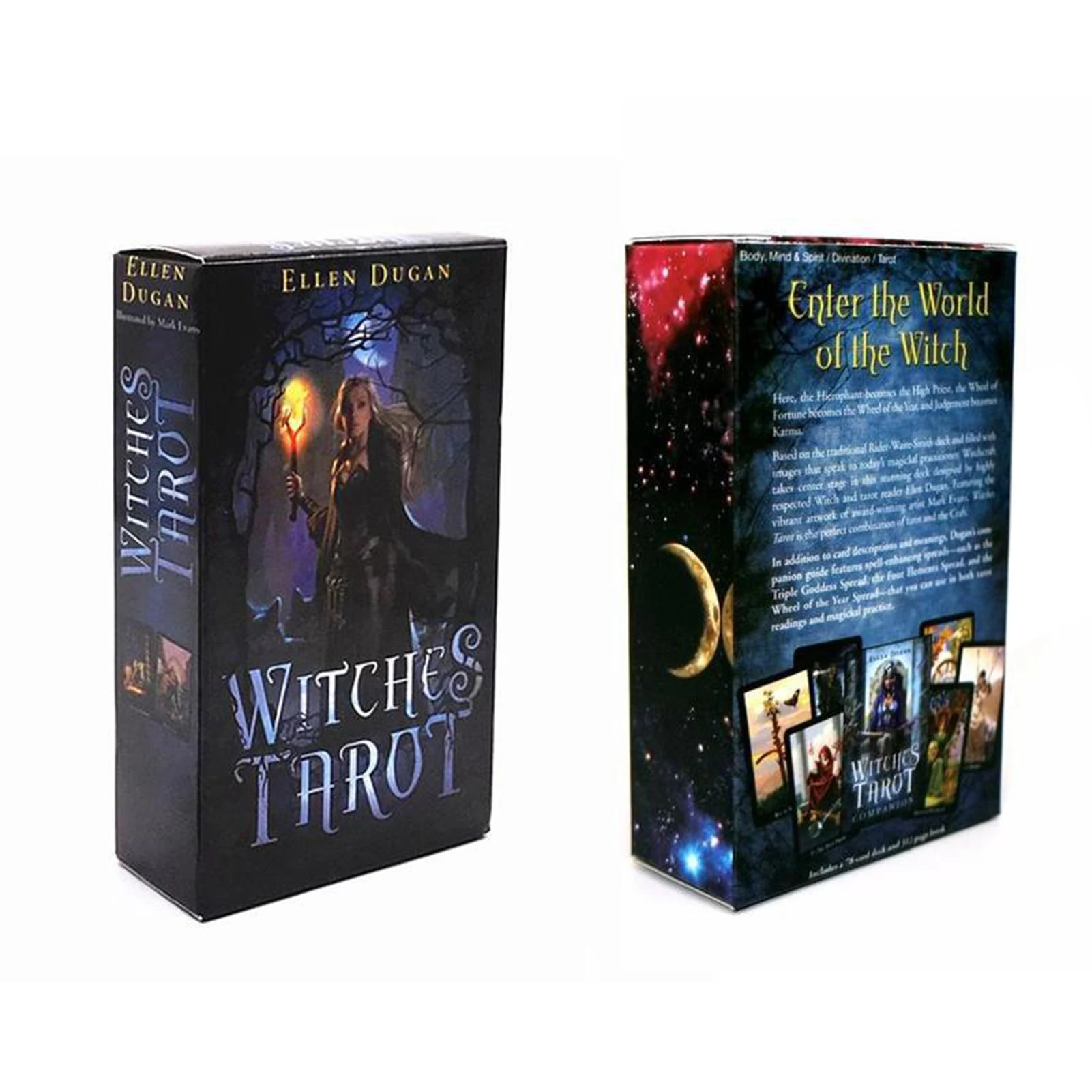 

Witches Tarot Cards | Tarot Cards Board Game for Beginners and Experts | Fortune Telling Toys Cards Tarot Deck Witch Tarot Cards