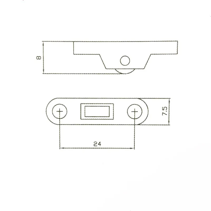 Ролики для раздвижных дверей шкафов 10 шт. Медные мебельные аксессуары и окон