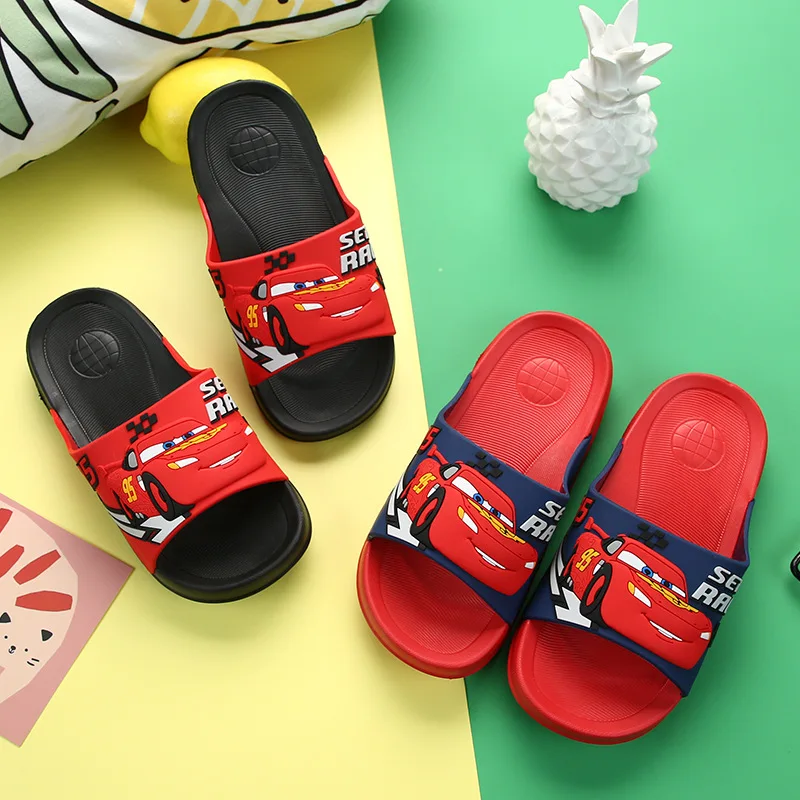 

Disney New Sandals And Slippers Summer Boys Girls Car Home Slippers Beach Shoes