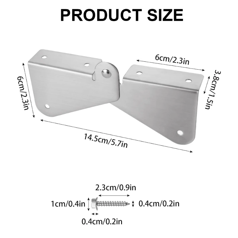 Регулируемый шарнир для удлинения желоба эффективного дренажа воды