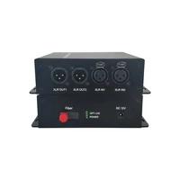etv xlr audio to fiber converter no noise dante audio extender