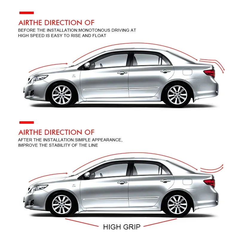 Универсальный Спойлер 1 5 м спойлеры из углеродного волокна 5D для стайлинга