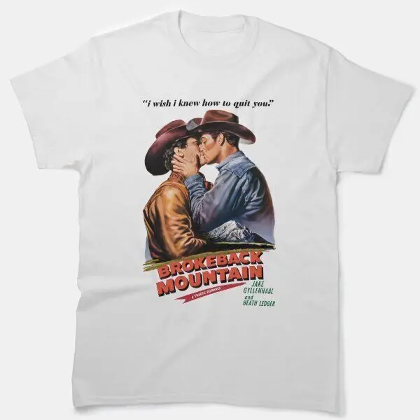 Классическая футболка с постером Brokeback Mountain DP628