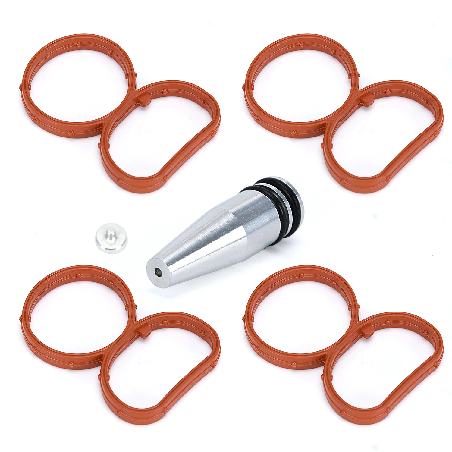 

Автомобильный вихревой клапан, пустая заглушка для снятия клапанов с 4 прокладками для BMW N47 2.0D, комплект сменных аксессуаров для ремонта двигателя