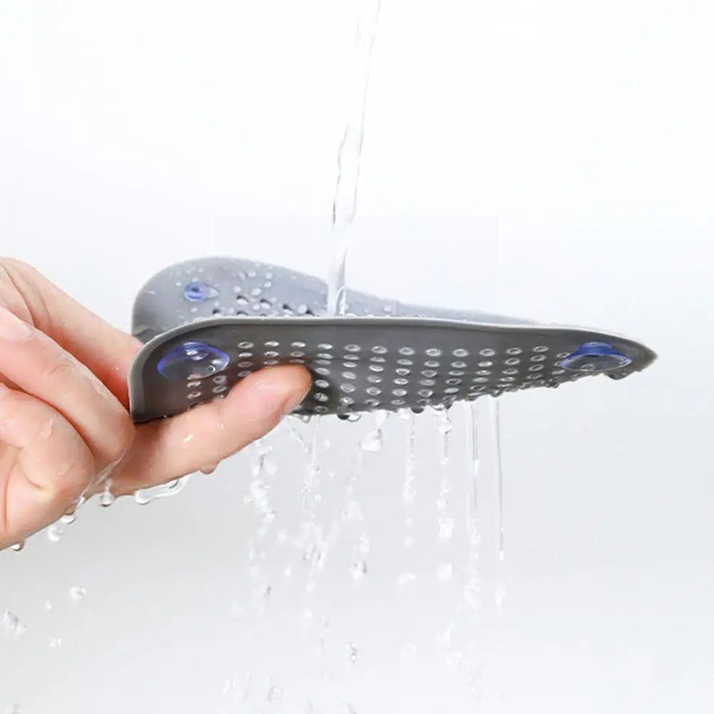 

1pcs Kitchen Gadgets Accessories Sink For Cereals Silicone Anti-clog Hair Filter Floor Drain Plug Bathroom Accessories S9o3