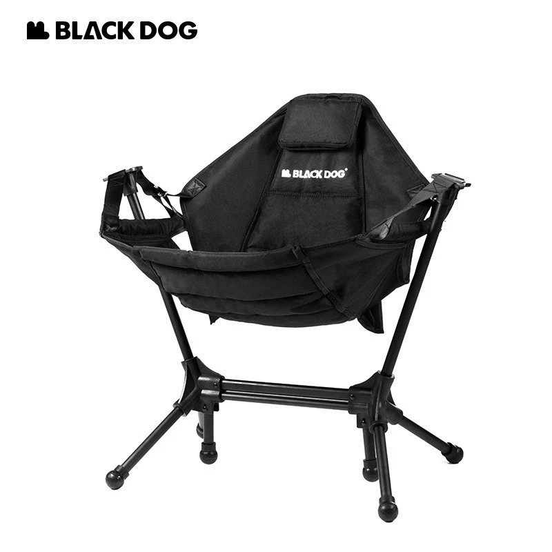 

Blackdog Outdoor Camping Adjustable Seat Back Adult Rocking Chair Lounge Chair Picnic Chair Portable Children Folding Chair
