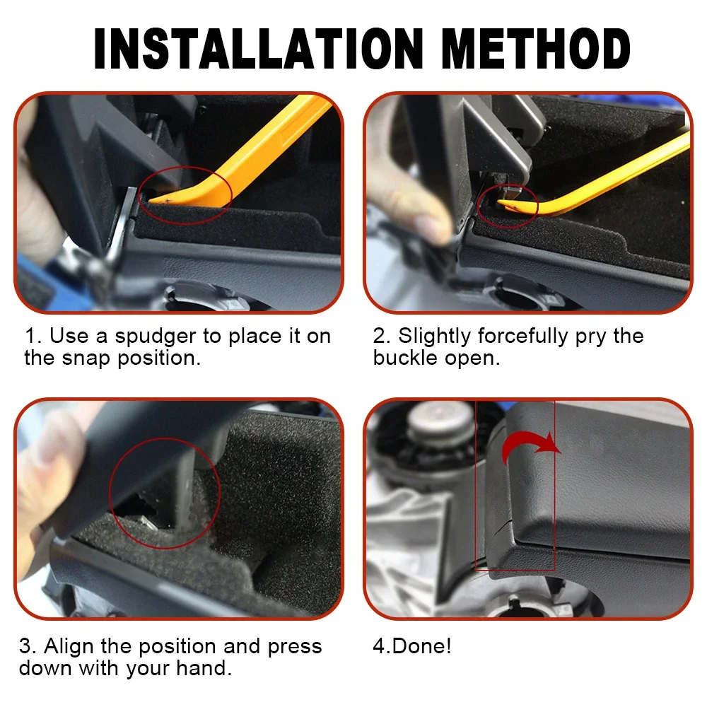 Кожаный автомобильный подлокотник защелка крышка центральной консоли защитная