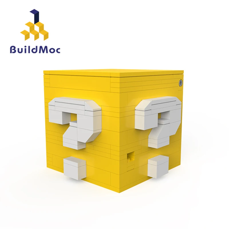 

MOC Question Mark Decryption Box Building Blocks Set Intelligence Idea Assemble Puzzle Case Toys For Children Kid Birthday Gifts